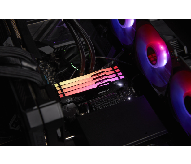 Kingston FURY 32GB (2x16GB) 6400 CL32 Beast Black RGB - 1239941 - zdjęcie 16